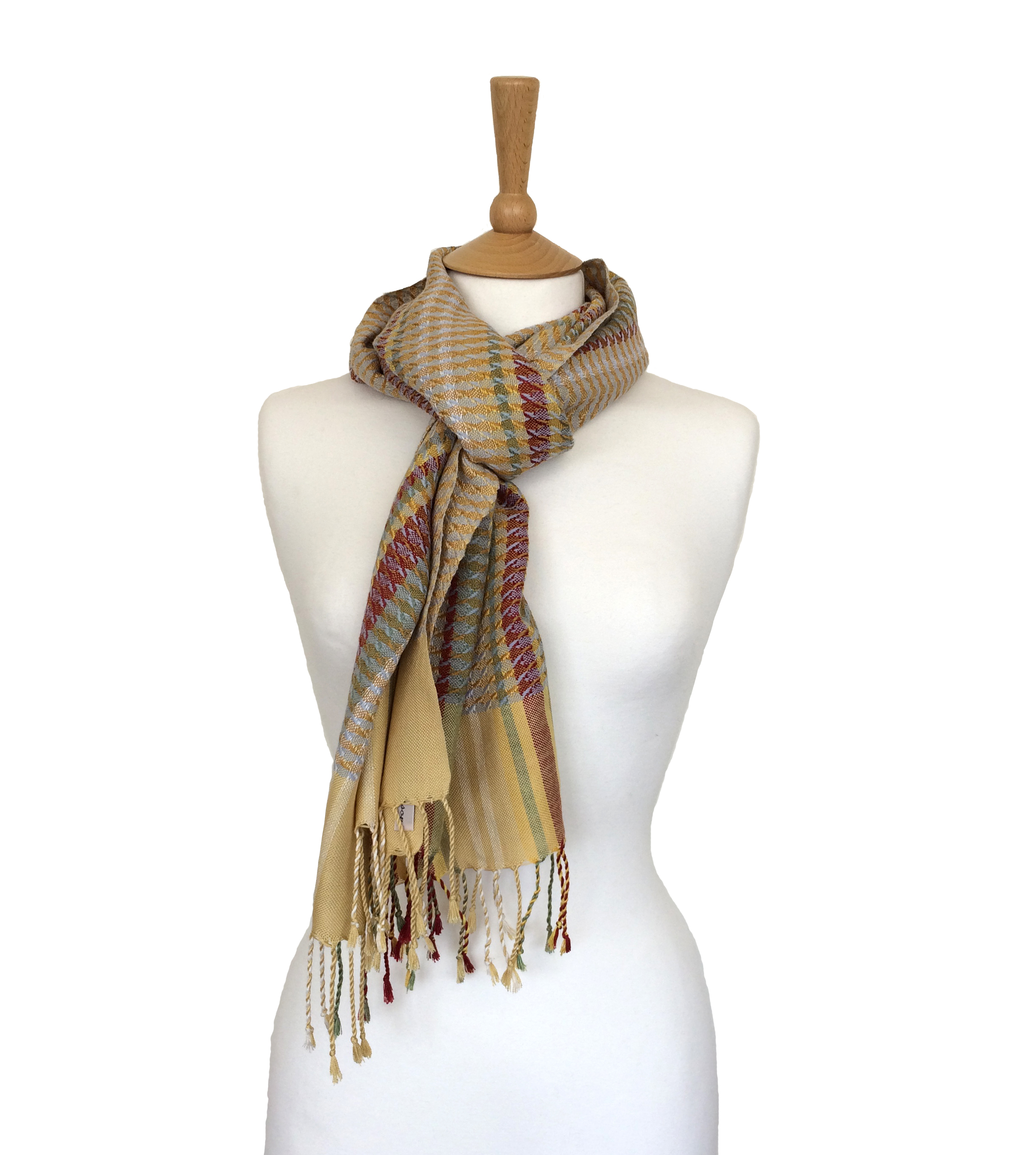 Handwoven scarf