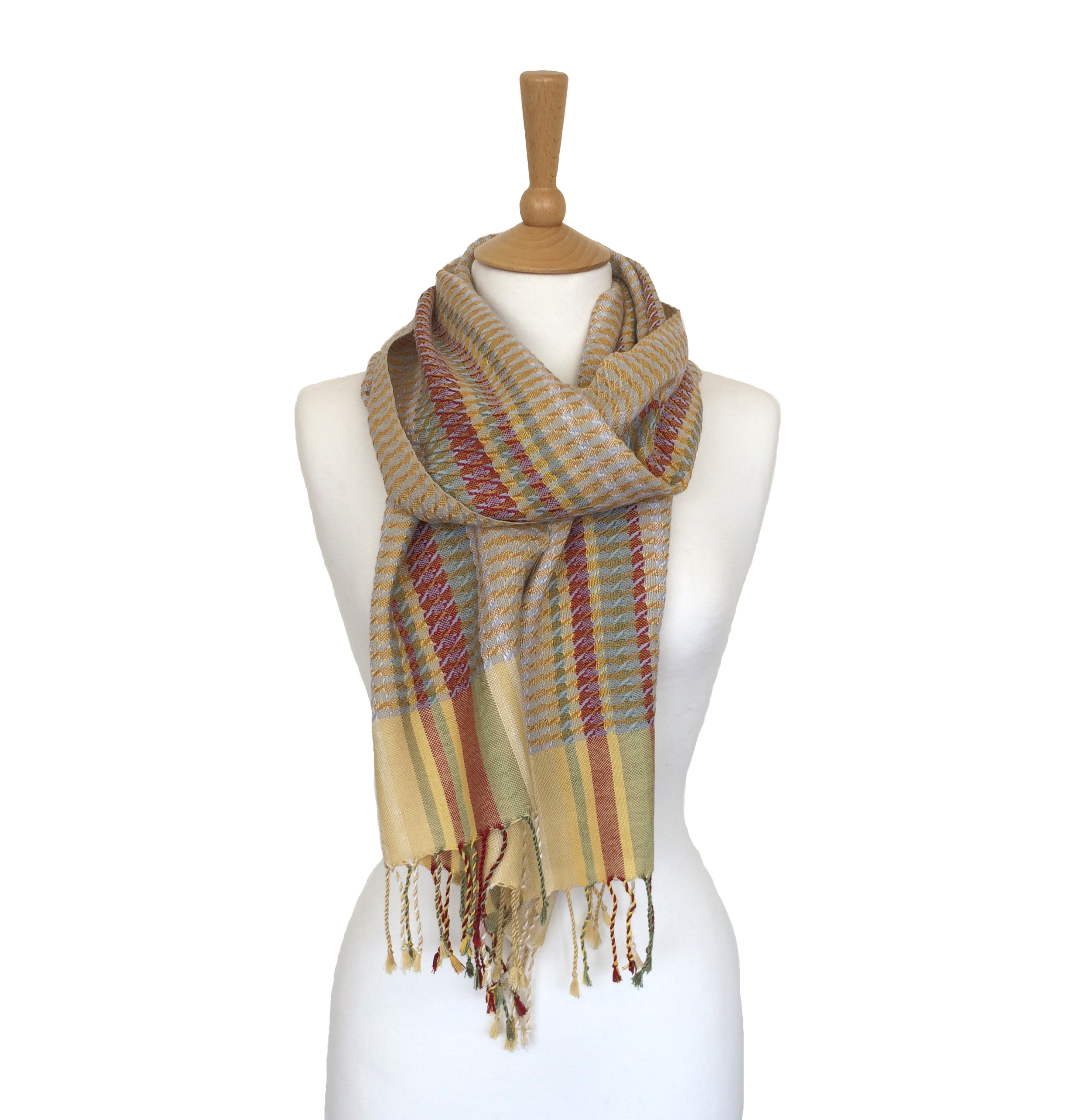 Handwoven scarf