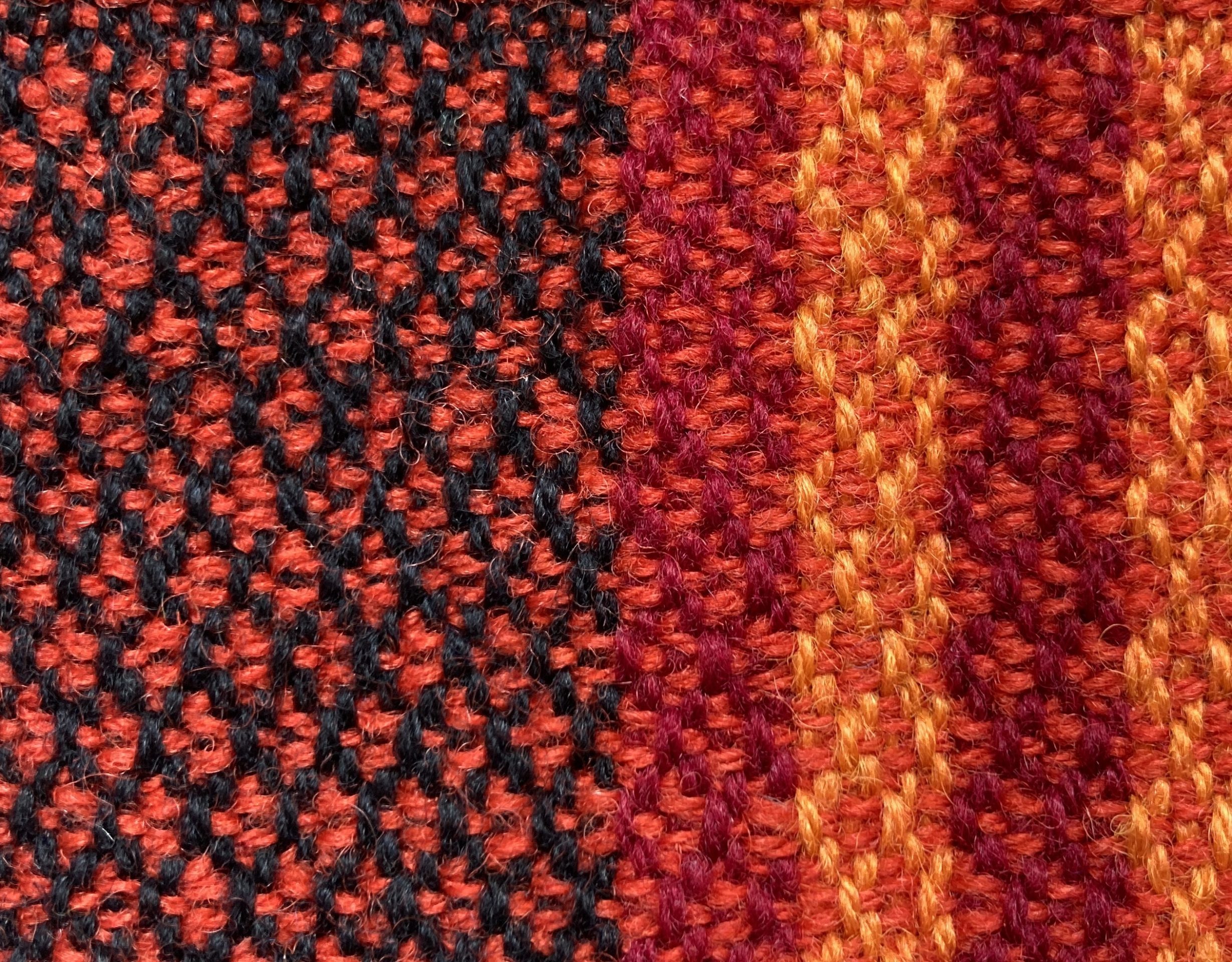 Sample of twill weave