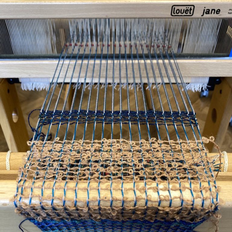 Gauze weaves workshop sample
