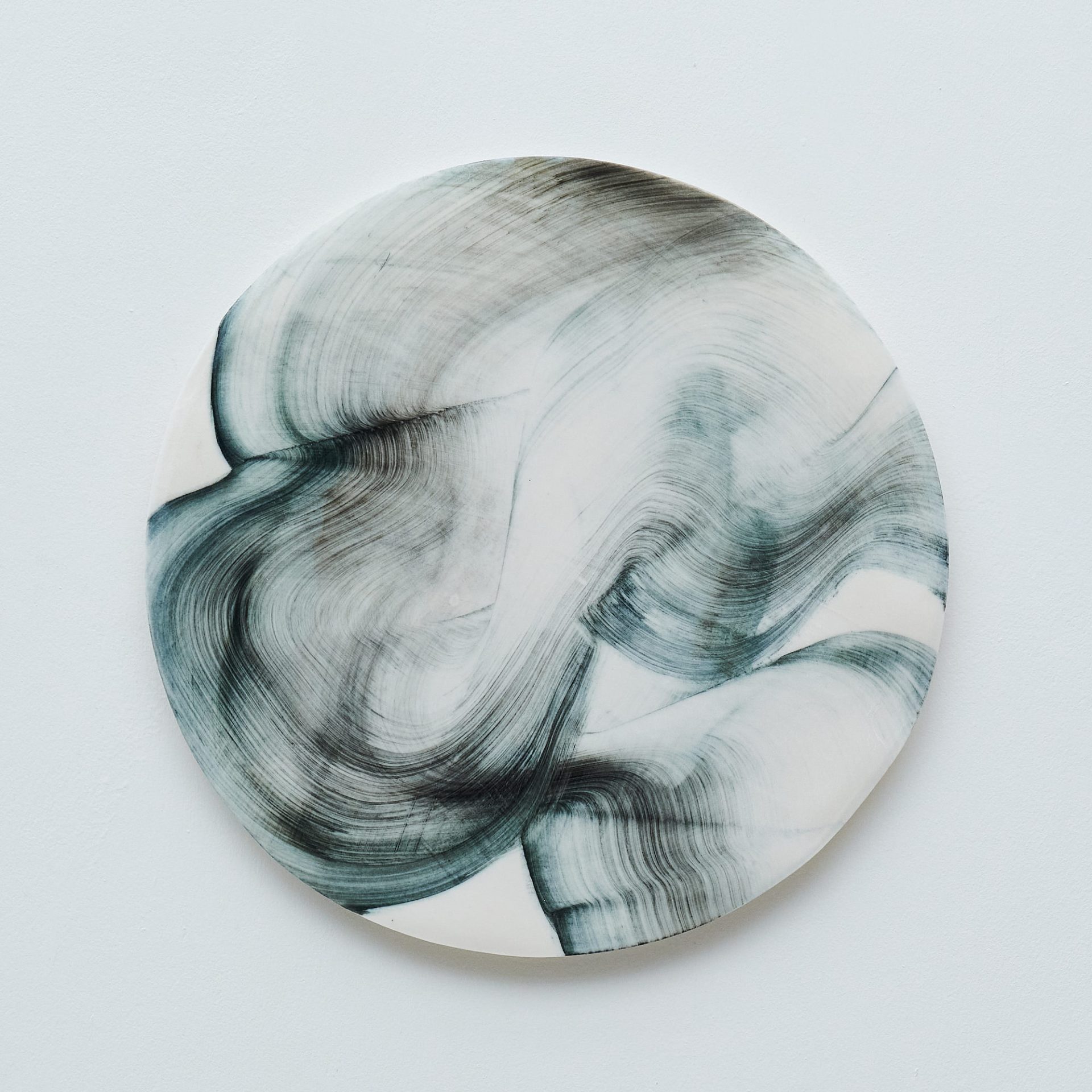 Porcelain Portal Wall Art Black and White