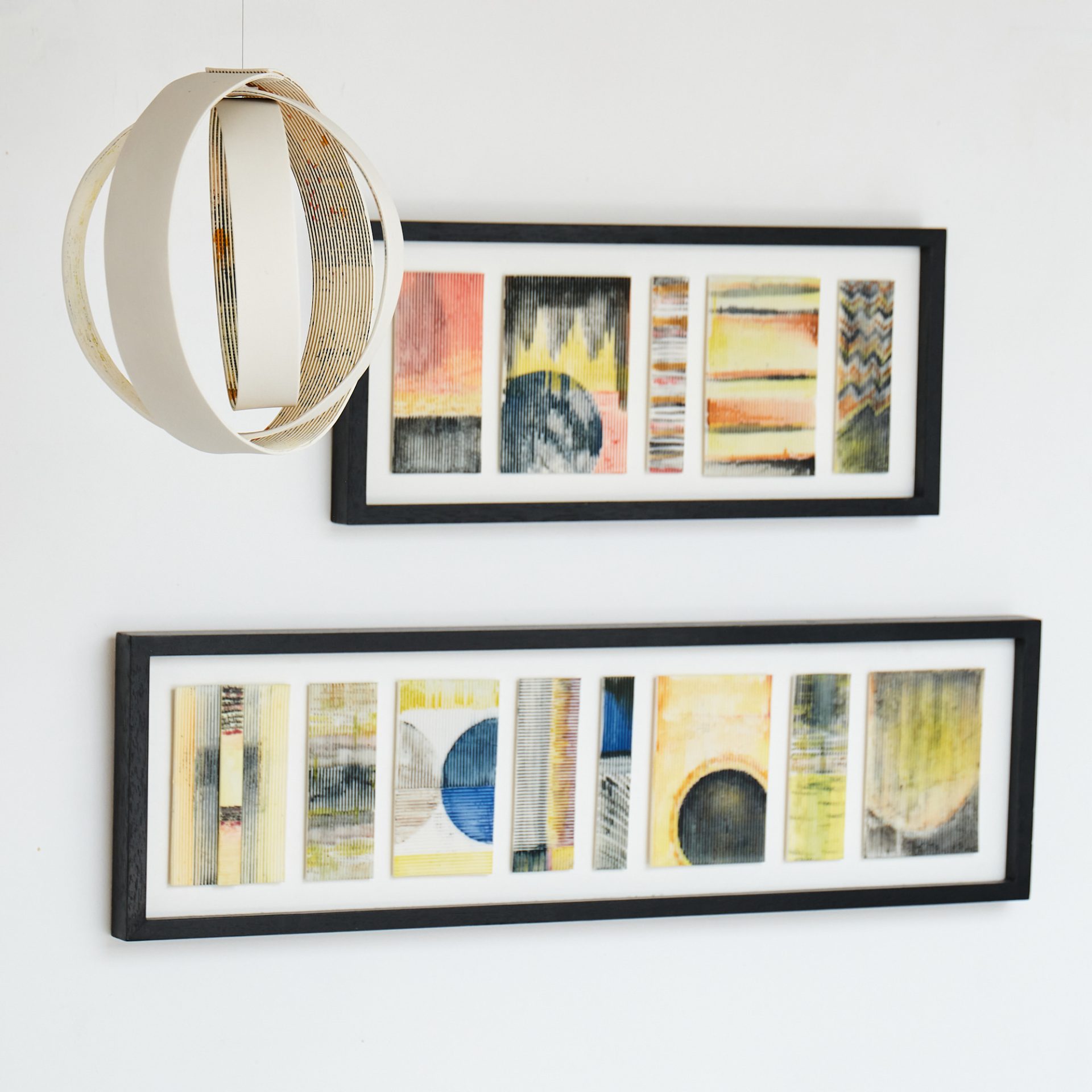 Framed Porcelain Wall Art - Small Paintings